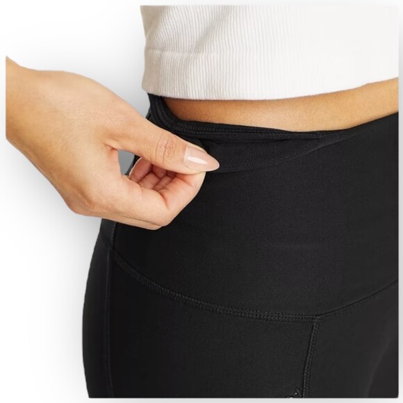 NWT Eddie Bauer Trail Tight Leggings – Size Large – Heather Loren (Olive Green) - Picture 5 of 7